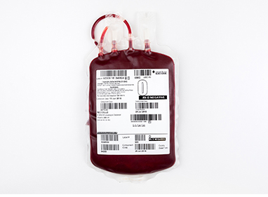a bag of red cells