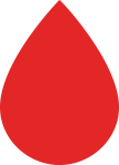 red blood drop icon