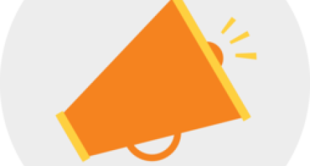Illustration of a megaphone icon