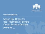Clinical guidelines for serum eyedrops thumbnail
