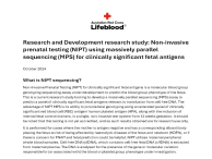 FAQ NIPT massively parallel sequencing thumbnail image