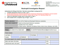 Neutrophil Investigation Request