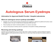Approved Health Provider – Autologous Serum Eyedrops thumbnail