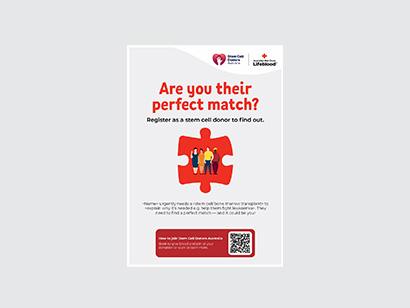 Image of a poster that says are you their perfect match